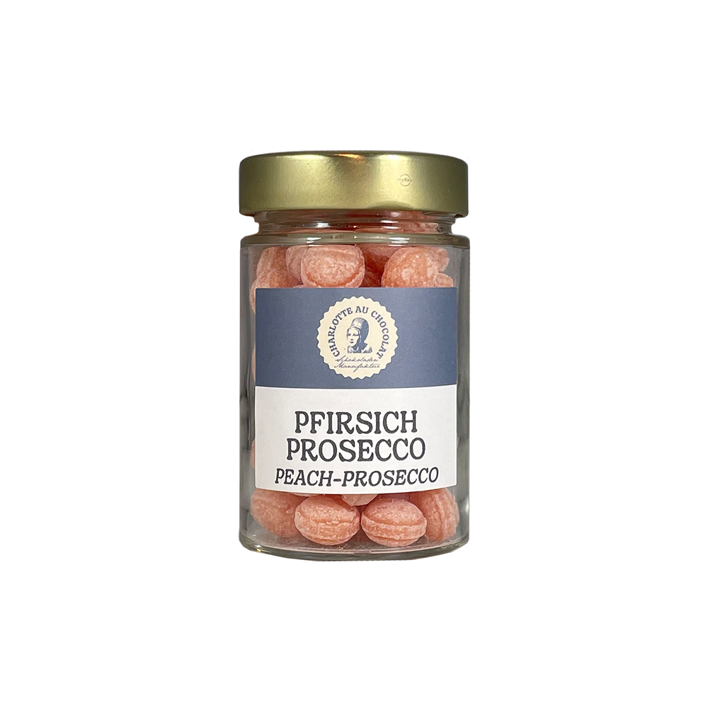 Pfirsich-Prosecco Zuckerl