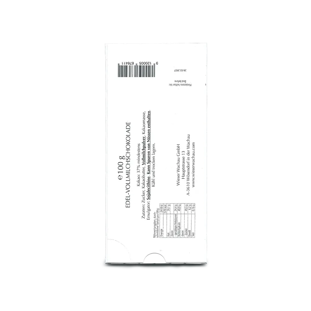 Vollmilch Schokolade Frohes Fest 100g